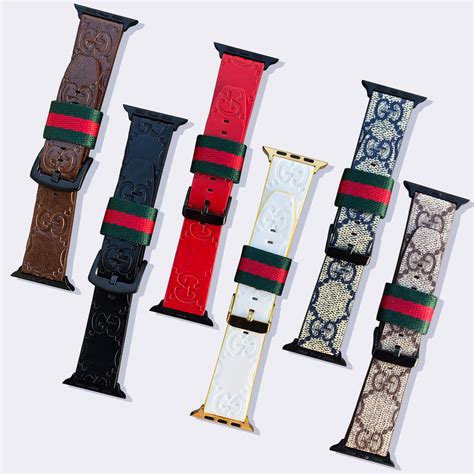 gucci bee apple watch band|Luxury Designer Luxury Watches .